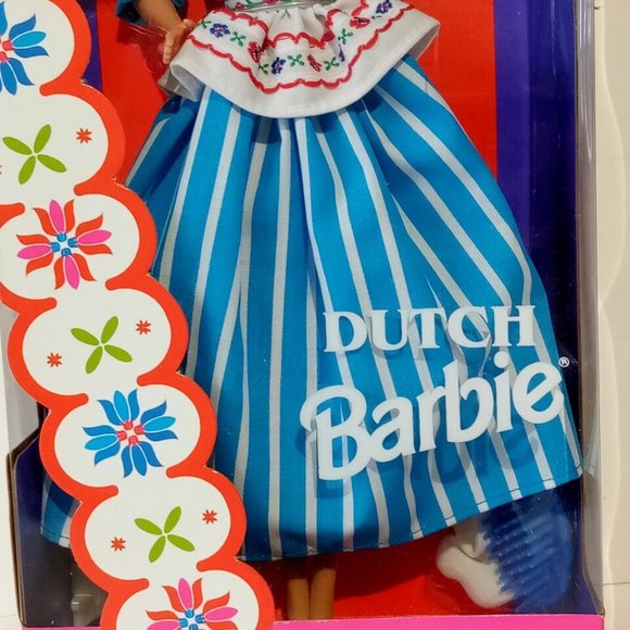 Dutch Barbie #11104 Vintage Mattel 1993 Dolls of the World MINT-NRFB Spcl Ed - Picture 11 of 11